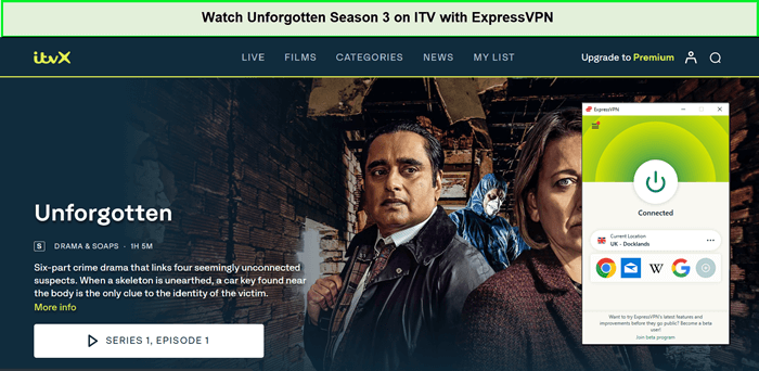 Guarda la Stagione 3 di Unforgotten in - Italia Su ITV con ExpressVPN 