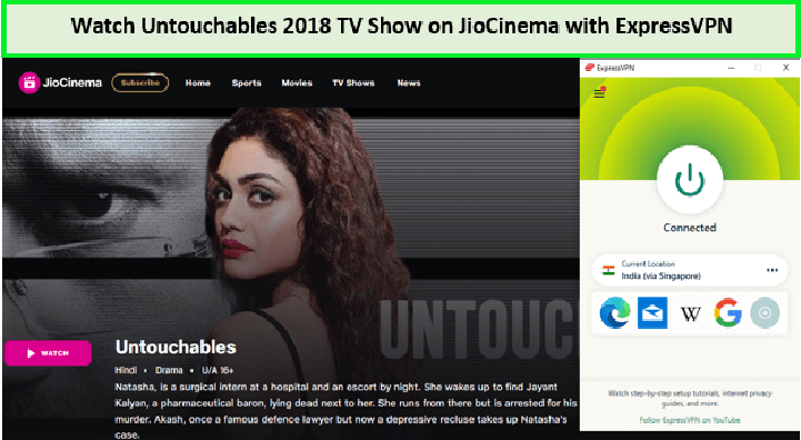 Watch-Untouchables-2023-TV-Show-outside-India-on-JioCinema-with-ExpressVPN