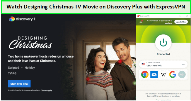 Progettare un film TV di Natale in - Italia Su Discovery Plus con ExpressVPN 