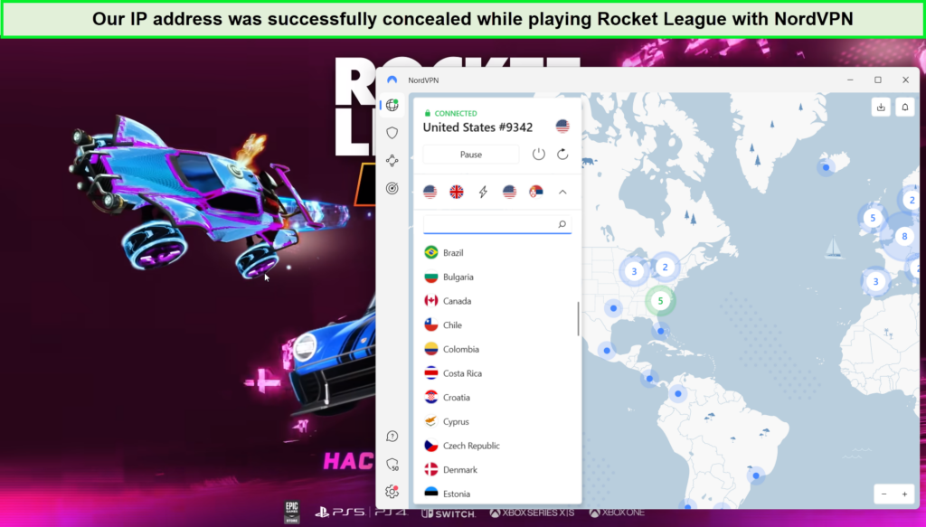 rocket-league-with-nordvpn