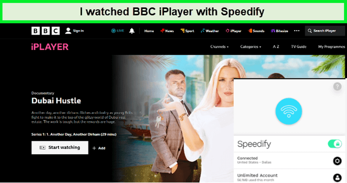 speedify-unblocked-bbc-iplayer-in-Japan