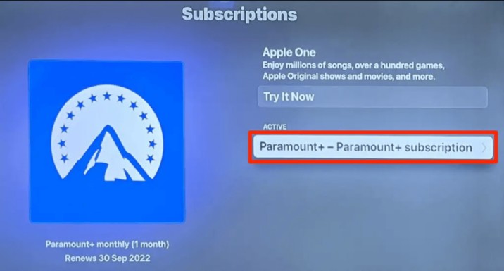 Cancel-Paramount-Plus-On-Apple-TV-Step4-in-UK