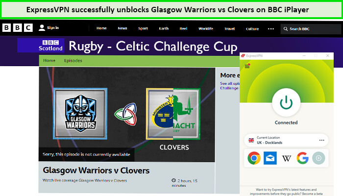 Express-VPN-Unblocks-Glasgow-Warriors-vs-Clovers-in-Spain-on-BBC-iPlayer