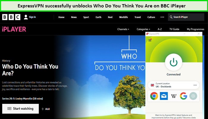 Express-VPN-Unblocks-Who-Do-You-Think-You-Are-in-New Zealand-on-BBC-iPlayer