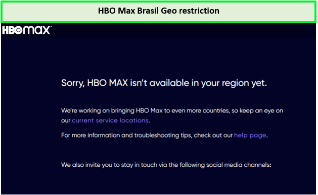  HBO Max is een streamingdienst die beschikbaar is in Brazilië, maar er zijn beperkingen op welke inhoud beschikbaar is op basis van geografische locatie. Dit betekent dat sommige shows en films alleen beschikbaar zijn voor kijkers in specifieke regio's en niet toegankelijk zijn voor kijkers buiten die regio's. in - Nederland 