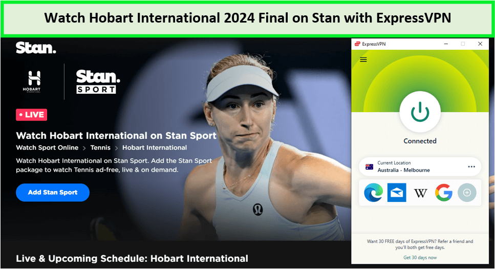  Bekijk de finale van het Hobart International 2024. in - Nederland -op-Stan-met-ExpressVPN 