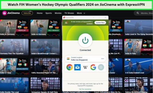 watch-2024-FIH-Womens-Hockey-Olympic-Qualifiers-in-Spain-on-jiocinema-with-ExpressVPN