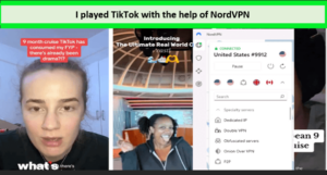 Tiktok-with-NordVPN-in-USA