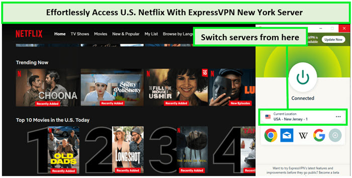 unblocking-netflix-USA-with-expressVPN-in-Italy