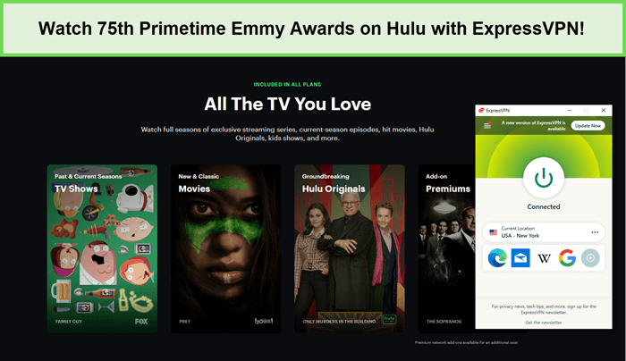  Ver-75th-Primetime-Emmy-Awards- in - Espana -con-ExpressVPN-en-hulu 