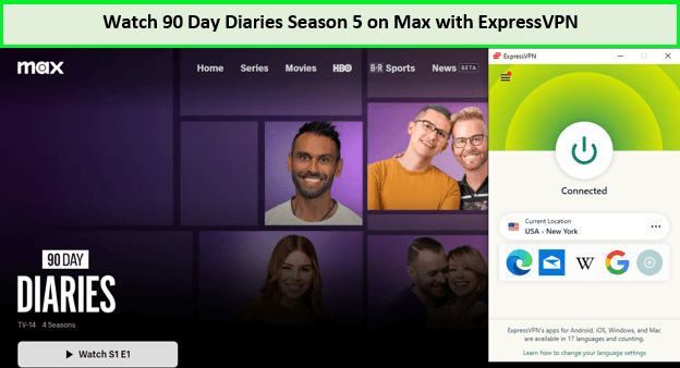  Ver-90-Diarios-de-90-Días-Temporada-5- in - Espana -en-Max-con-ExpressVPN 