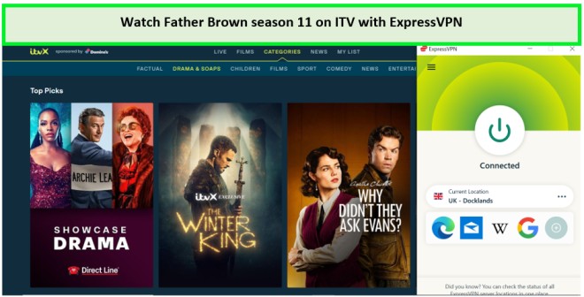 Guarda la stagione 11 di Father Brown. in - Italia su-ITV-con-ExpressVPN 