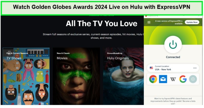  Bekijk de Golden Globes Awards 2024 live. in - Nederland -op Hulu-met-ExpressVPN 