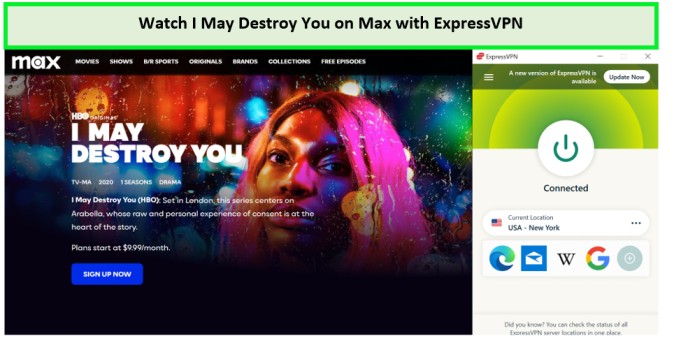 Watch-I-May-Destroy-You-outside-USA-on-Max-with-ExpressVPN