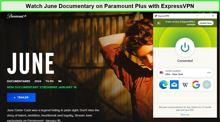  Mira el documental de junio en Paramount Plus.  -  