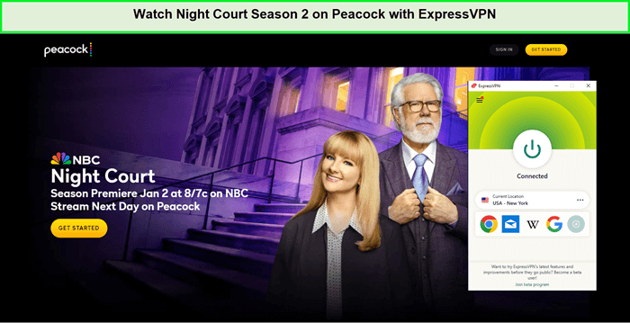  Regardez la nuit du tribunal saison 2. in - France Sur un paon avec ExpressVPN 