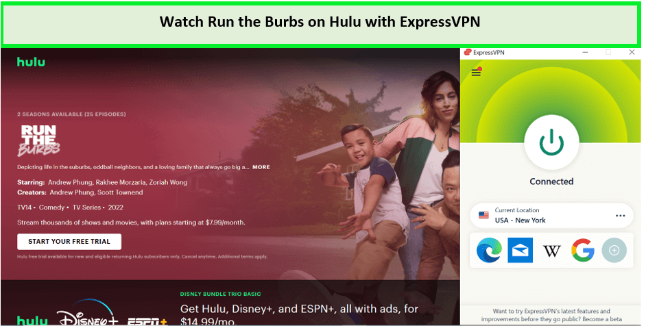  Kijk-Run-de-Burbs- in - Nederland Op Hulu met ExpressVPN. 