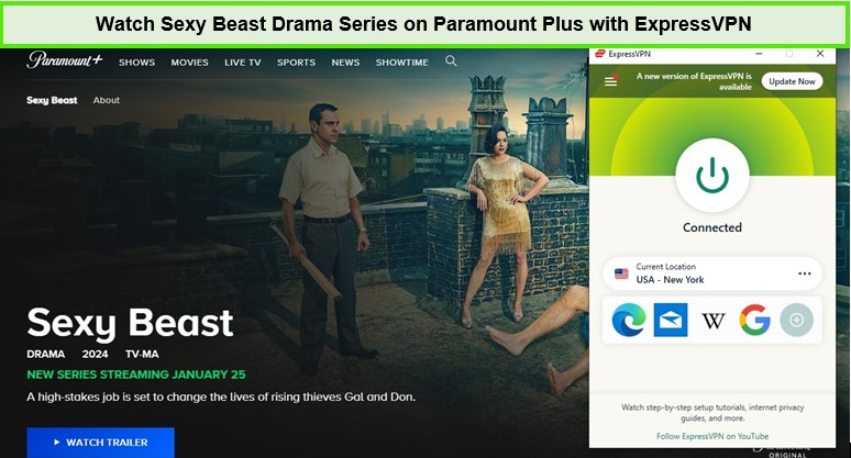  Guarda la serie drammatica Sexy Beast su Paramount Plus.  -  