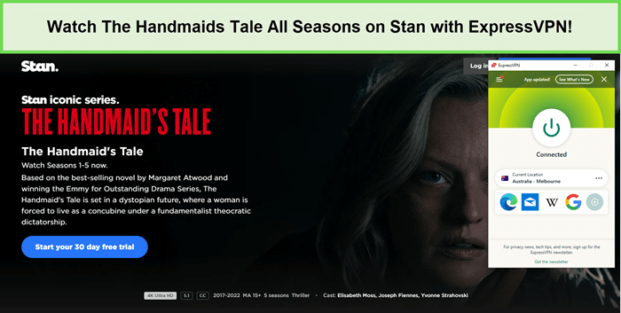 Guarda la serie La Handmaid's Tale - Tutte le stagioni in - Italia Su-Stan-con-ExpressVPN 