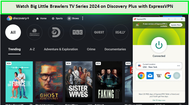  Guarda la serie televisiva Big Little Brawlers del 2024. in-Italia -su-Discovery-Plus-Con-ExpressVPN -su Discovery Plus Con ExpressVPN 