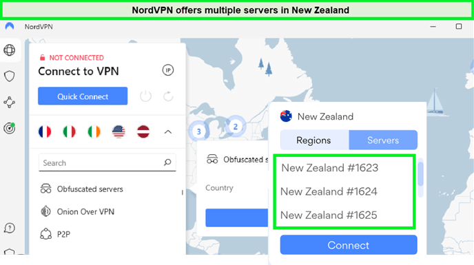 nordvpn-multiple-newzealand-servers