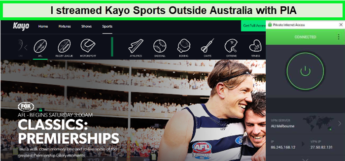 pia-unblocked-Kayo-sports-outside-Australia