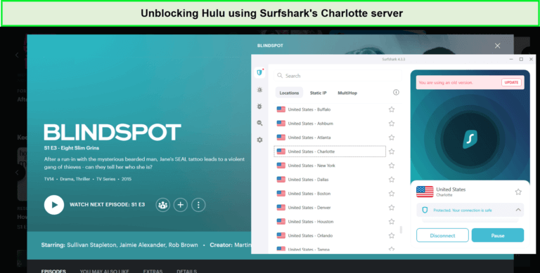 Surfshark-unblocked-Hulu-on-MAC-outside-USA