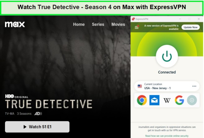  Schau dir True Detective Staffel 4 an. in - Deutschland -auf-max-mit-expressvpn 