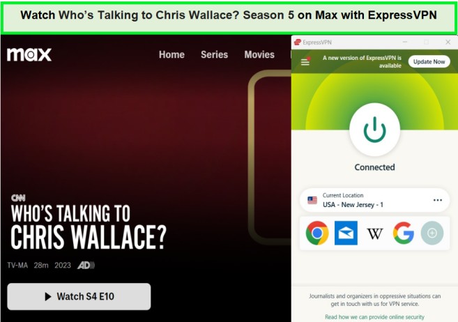  Guarda chi sta parlando con Chris Wallace, stagione 5. in - Italia su-max-con-ExpressVPN 