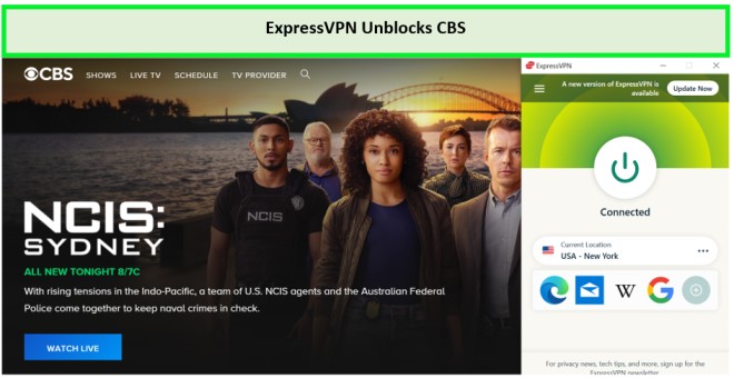  ExpressVPN entsperrt CBS 