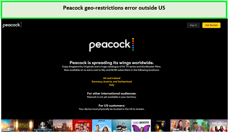 Peacock-geo-restrictions-error-in-Chile