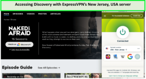 Accessing-Discovery-with-ExpressVPNs-New-Jersey-USA-servers-in-New Zealand-naked-afraid