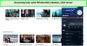 Accessing-hulu-with-Windscribes-Boston-USA-servers-in-Canada-for-Shōgun