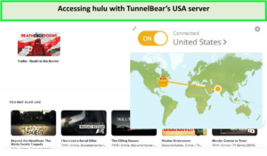 Accessing-hulu-with-TunnelBears-USA-servers-in-France
