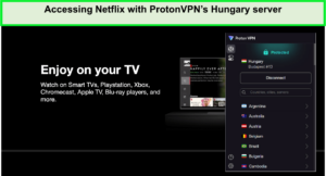 Accessing-Netflix-with-ProtonVPNs-Hungary-USA-servers
