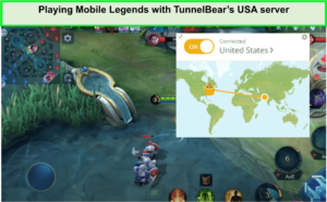 Playing-Mobile-Legends-with-TunnelBears-USA-server-in-Japan