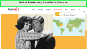  Desbloquear Filmrise utilizando los servidores de Estados Unidos de TunnelBear in - Espana 