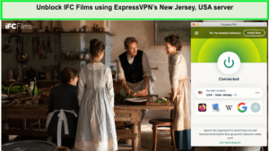  Desbloquear películas de IFC utilizando los servidores de ExpressVPN en Nueva Jersey, Estados Unidos in - Espana 