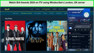 Watch-Brit-Awards-2024-on-ITV-using-Windscribes-London-UK-server-in-Singapore