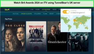 Watch-Brit-Awards-2024-on-ITV-using-TunnelBears-UK-server-in-South Korea