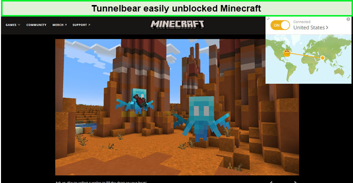Tunnelbear-Minecraft