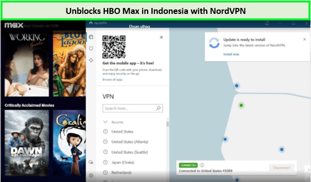 Unblocks-HBO-Max-in-Indonesia-with-NordVPN
