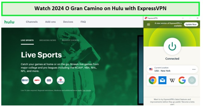 Watch-2024-O-Gran-Camino-in-UK-on-Hulu-with-ExpressVPN