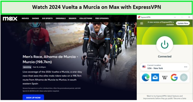 Watch-2024-Vuelta-a-Murcia-in-South Korea-on-Max-with-ExpressVPN
