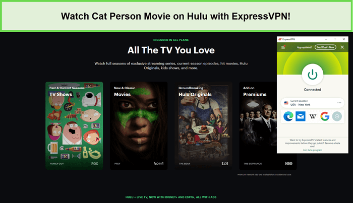 Watch-Cat-Person-Movie-outside-USA-on-Hulu-with-ExpressVPN