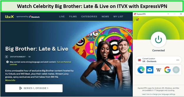  Guarda-Celebrity-Big-Brother-Late-&-Live- in - Italia su-ITVX-con-ExpressVPN 