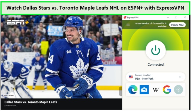 Watch-Dallas-Stars-vs.-Toronto-Maple-Leafs-NHL-in-Spain-on-ESPN-with-ExpressVPN