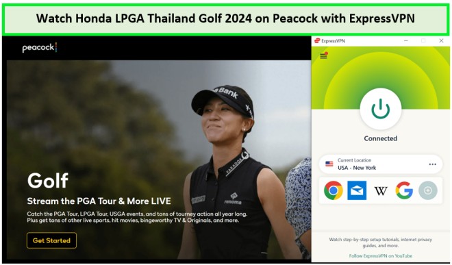  sbloccare-Honda-LPGA-Thailand-Golf-2024- in-Italia -su-Peacock