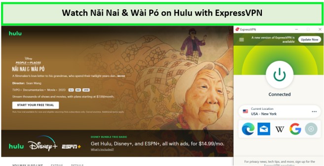 Watch-Nai-Nai-Wai-Po-Outside-USA-on-Hulu-with-ExpressVPN