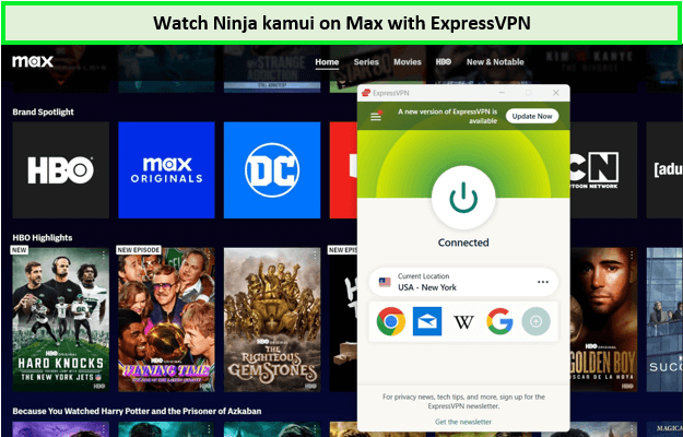 Watch-Ninja-Kamui-in-France-on-Max-with-ExpressVPN